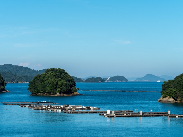 鳥羽、伊勢、志摩の海　伊勢湾